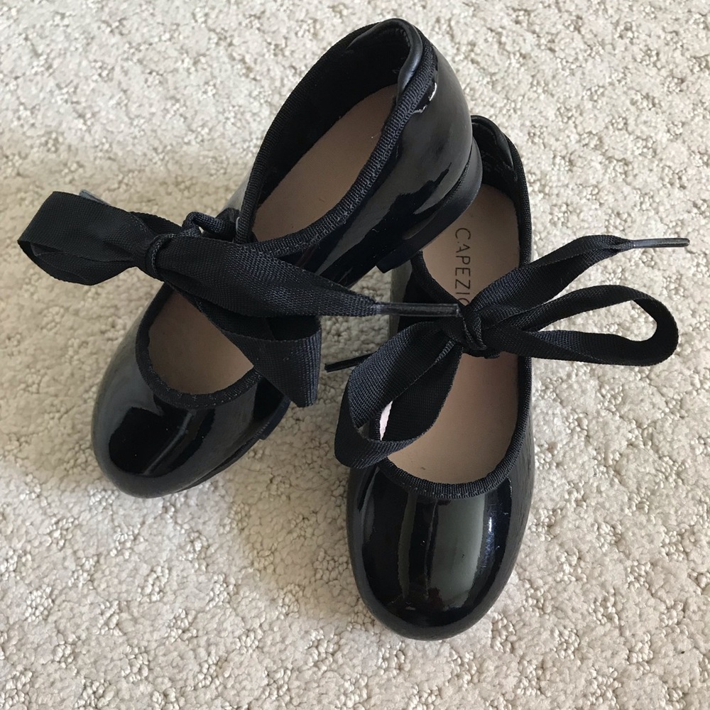 Capezio Tap Shoe. Black Patent Leather 9 N